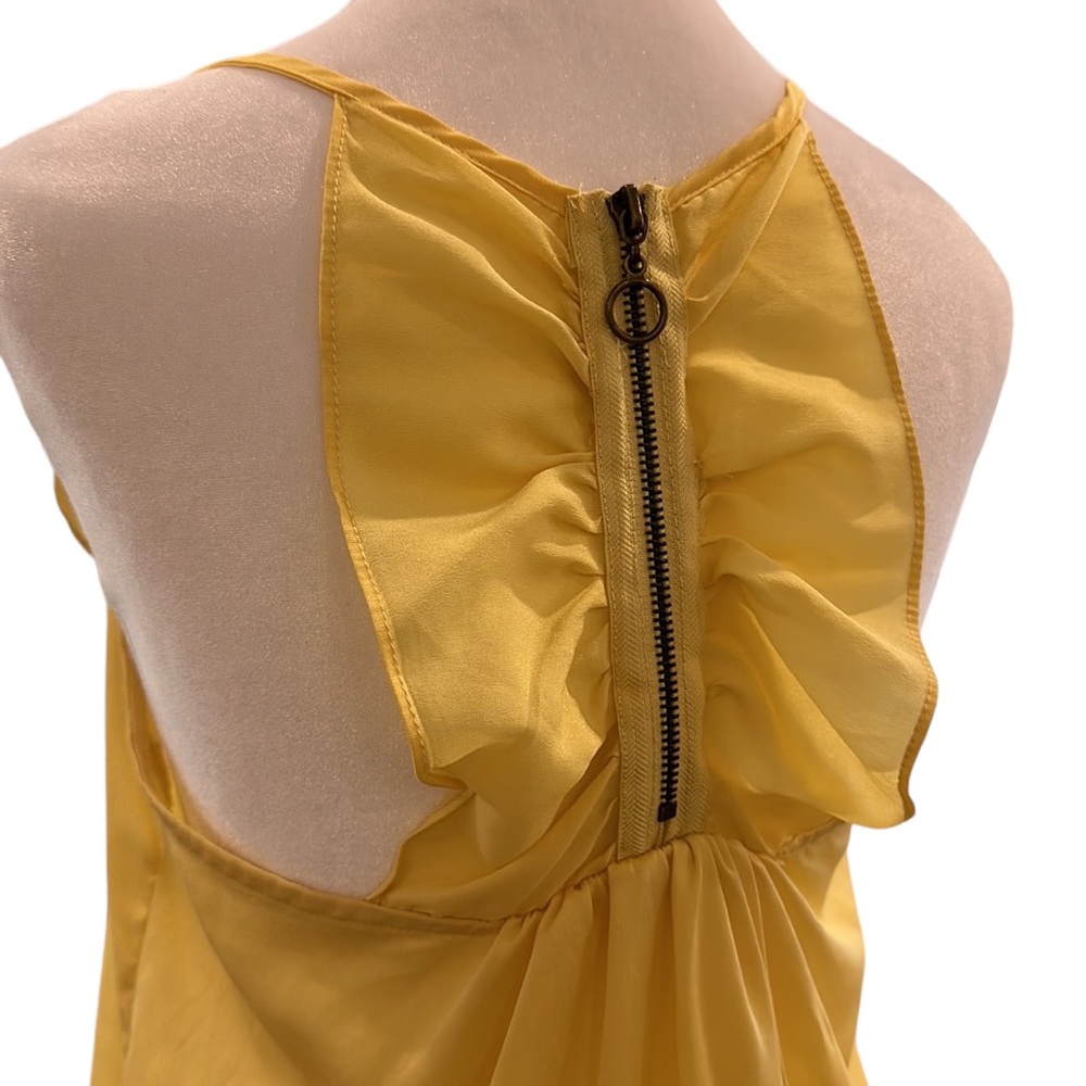 Charlotte Russe Ruffled tank top | Medium
